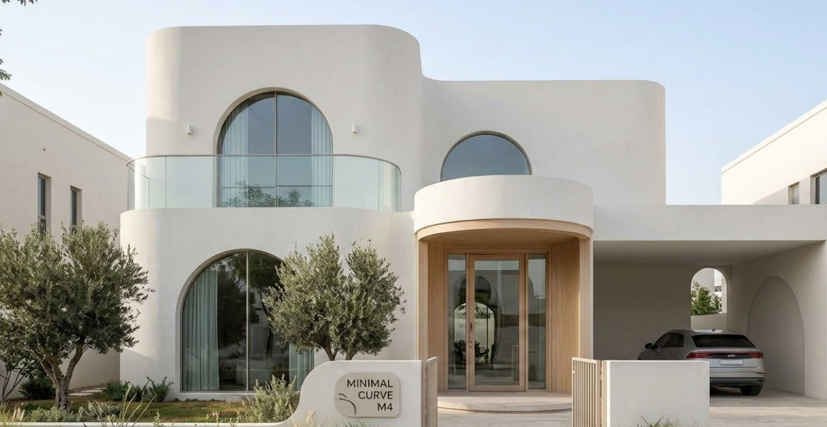 แบบบ้าน Minimal Curve M4