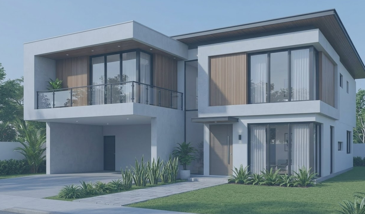 แบบบ้าน Modern Prime A1